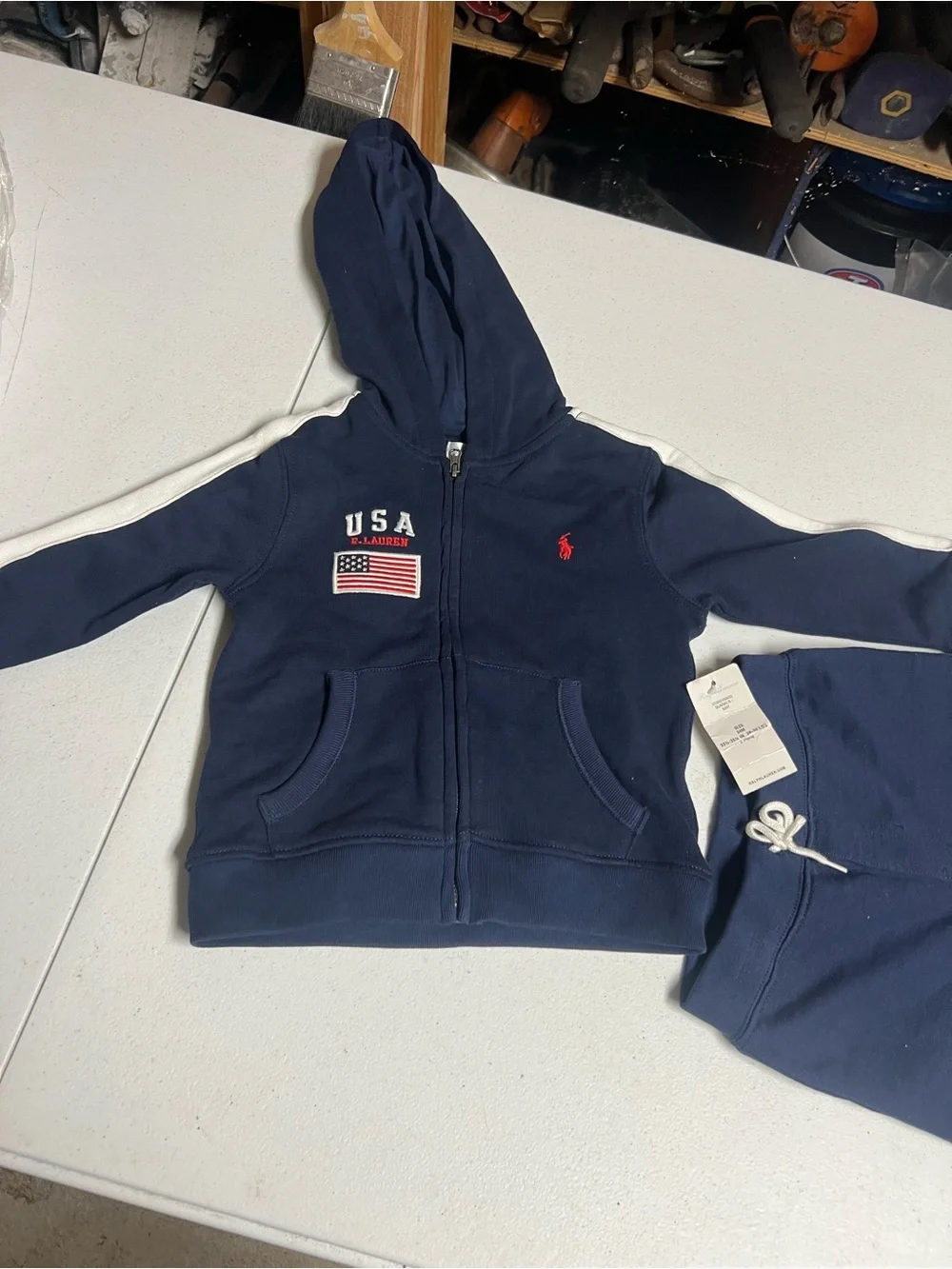 Polo by Ralph Lauren Kids Navy Sweatpants Joggers
